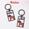 Swedish-Inspired Home Decor: Swedish Dalahast keychain（black）