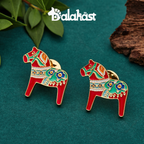 Swedish Dalahast Fashion Series Brooch