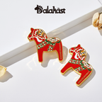 Swedish-Inspired Home Decor: Swedish Dalahast fridge magnet