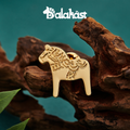 Swedish Dalahast Classic Series Brooch