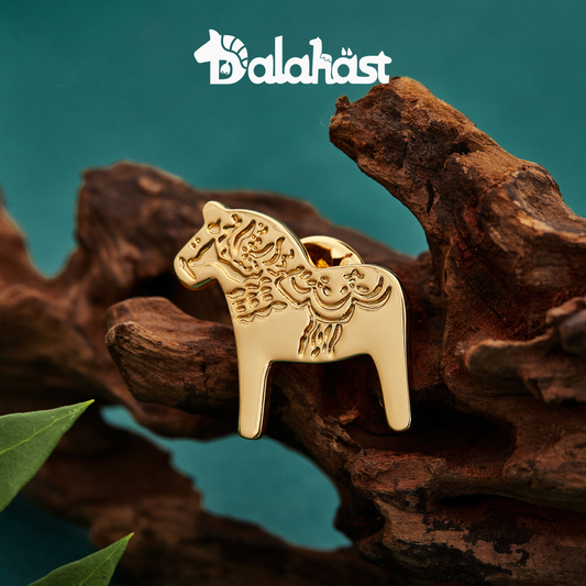Swedish Dalahast Classic Series Brooch