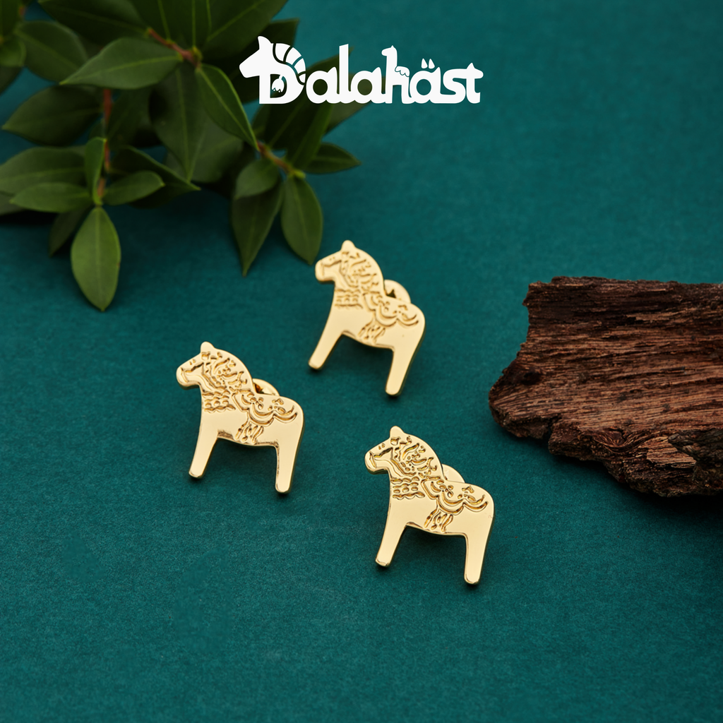 Swedish Dalahast Classic Series Brooch